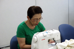 小物や袋を作成しました。