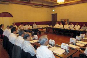 会員増強・福利厚生・マイナンバー制度について話し合いました。