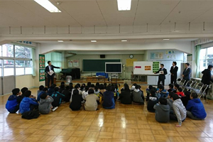 まずは租税教室にて税のお勉強