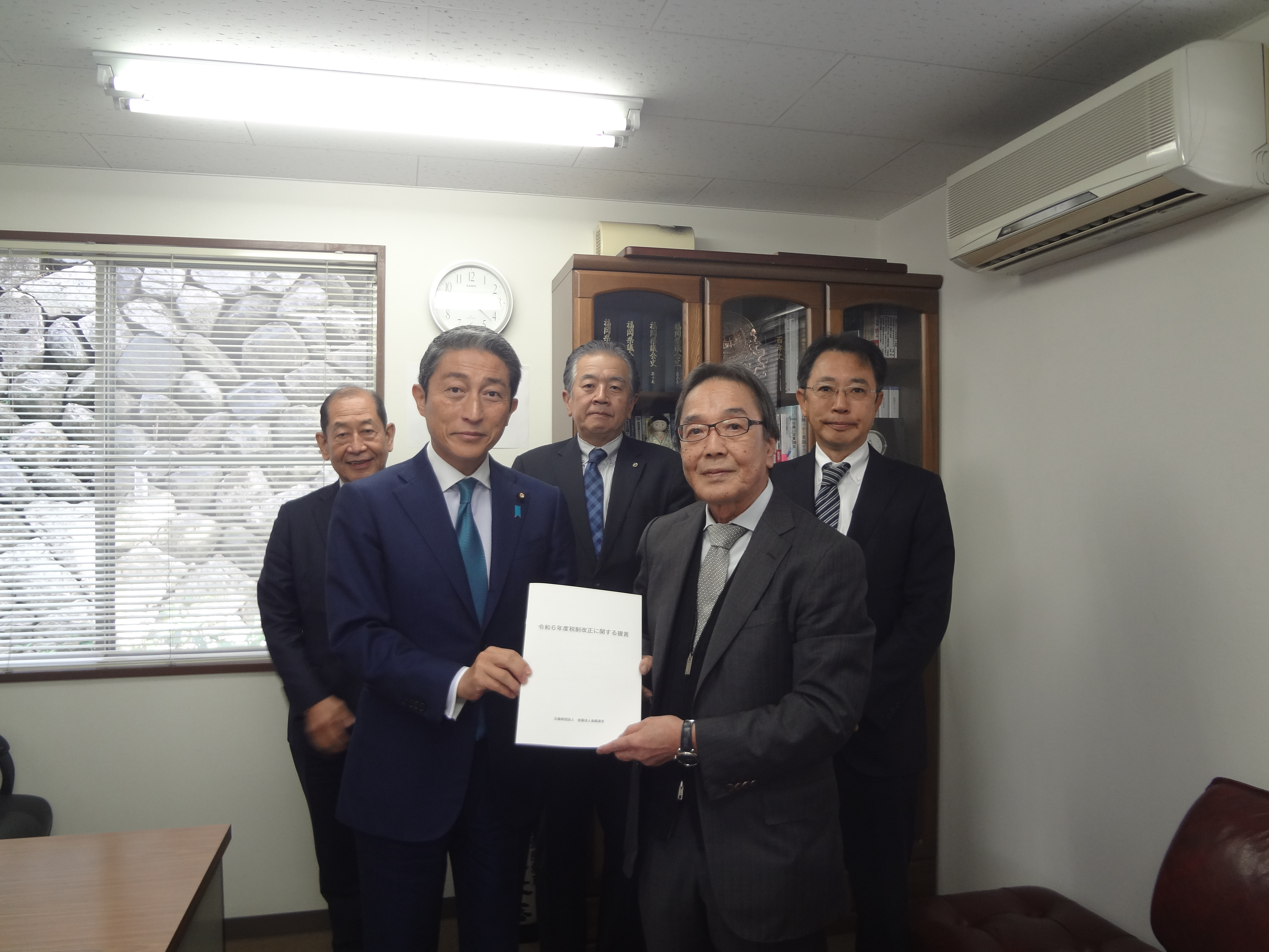 大家敏志議員事務所訪問