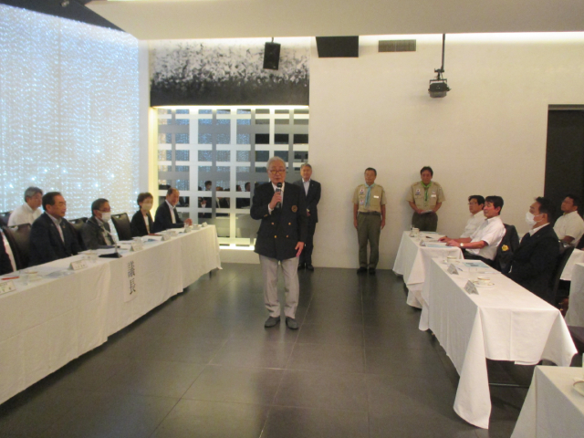 日本ボーイスカウト福岡県連盟　北九州地区協議会へ寄付贈呈