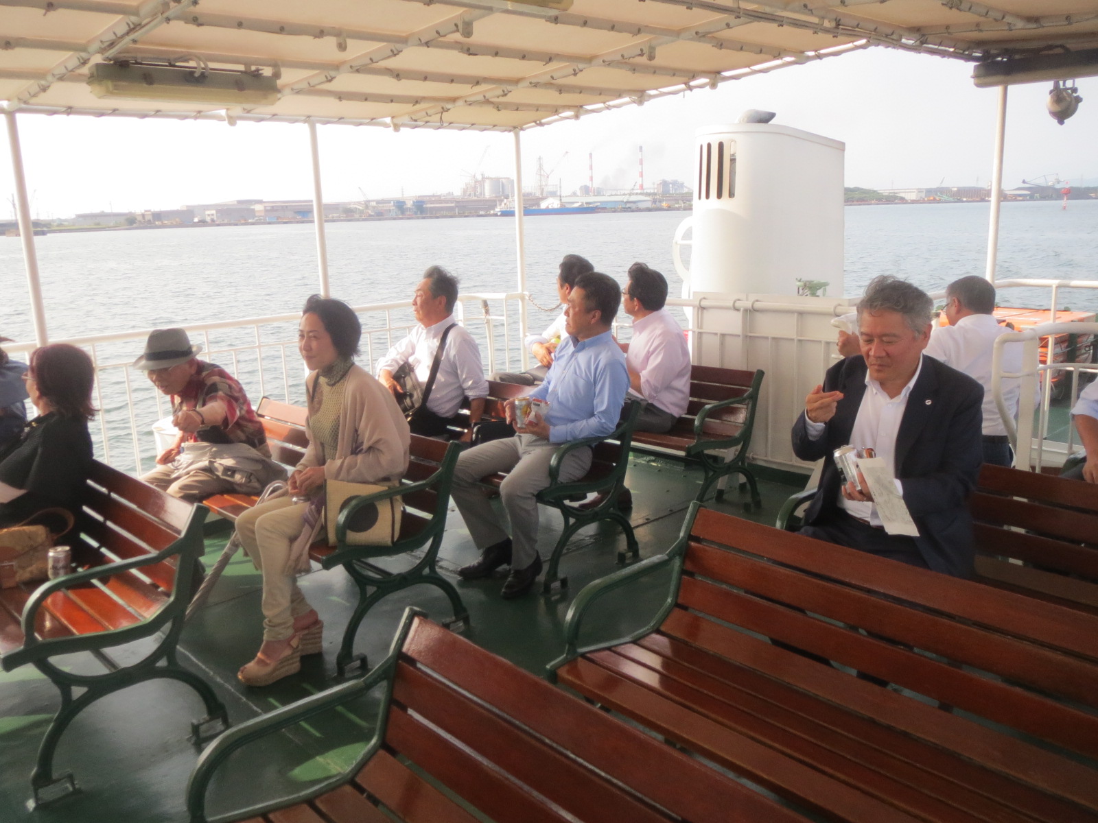 第十八若都丸船内2