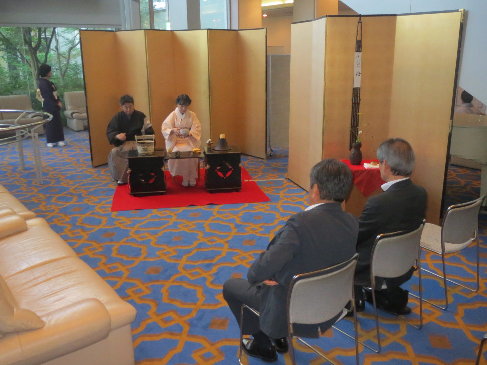 チャリティお呈茶1