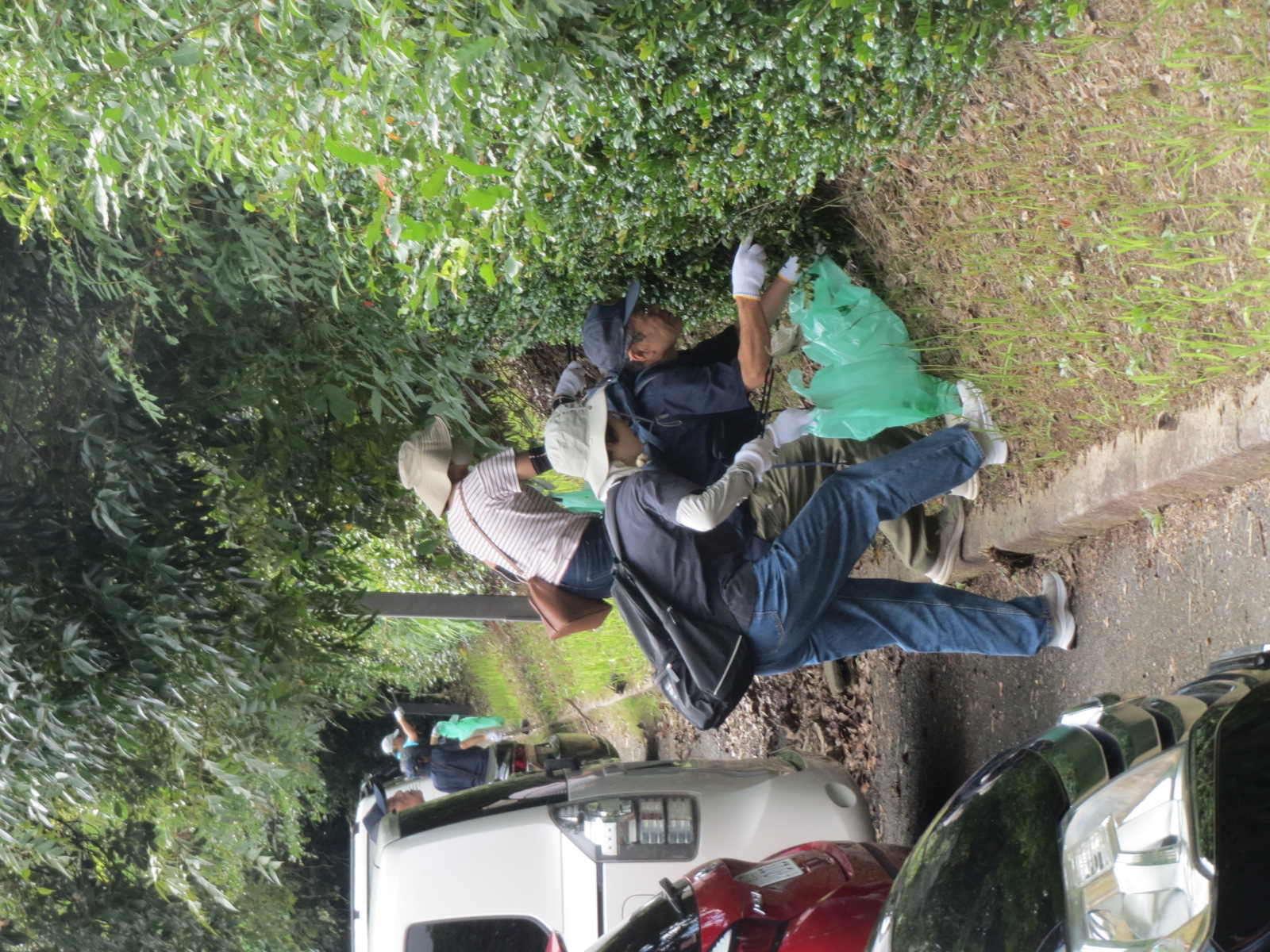 瀬板の森清掃活動 2